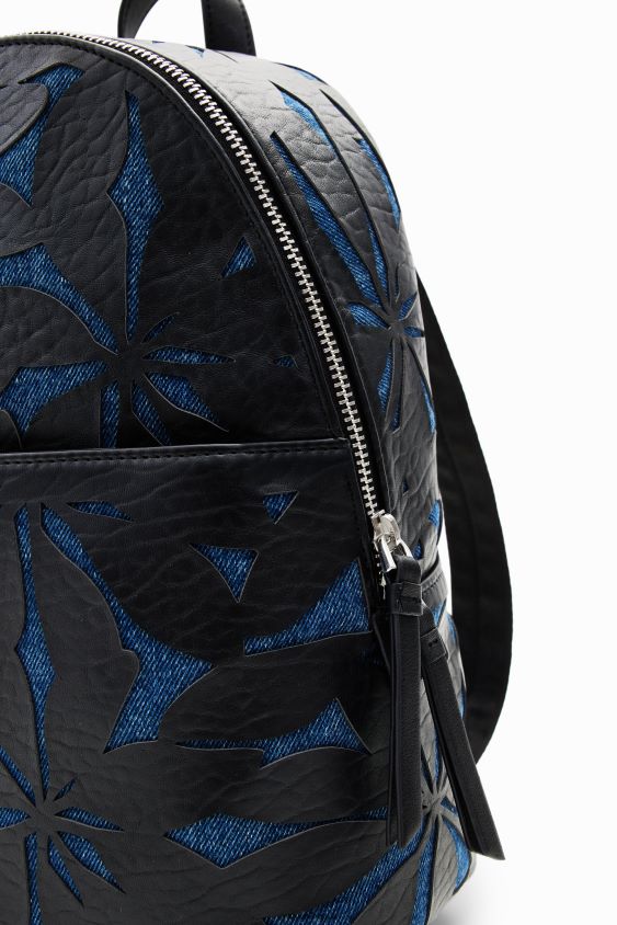 Desigual moterys maža pjaustytų gėlių kuprinė priedas S606BV1221