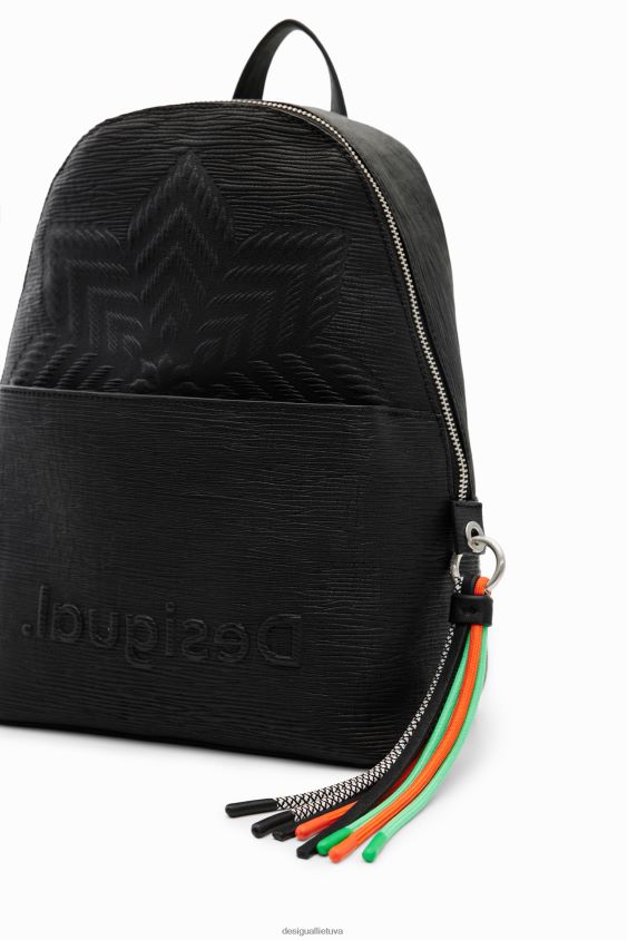 Desigual moterys maža žvaigždės kuprinė priedas S606BV1323