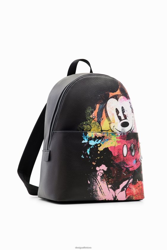 Desigual moterys vidutinio dydžio Disnėjaus peliuko Mikio kuprinė priedas S606BV1213