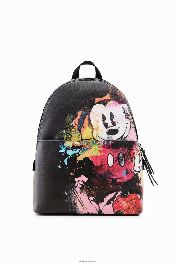 Desigual moterys vidutinio dydžio Disnėjaus peliuko Mikio kuprinė priedas S606BV1213