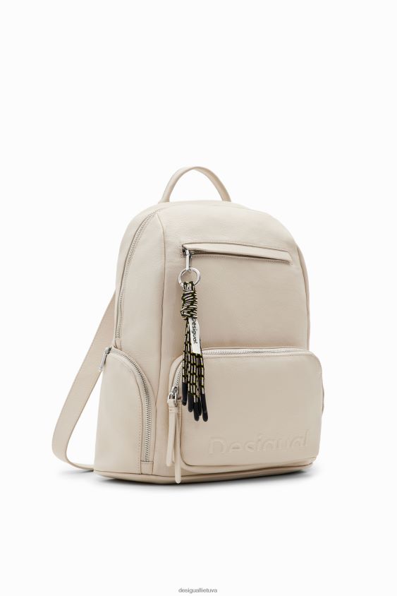 Desigual moterys vidutinio dydžio kuprinė su puse logotipu priedas S606BV1300