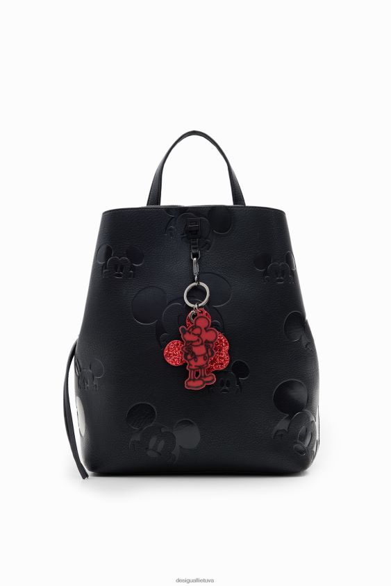 Desigual moterys vidutinio dydžio peliuko Mikio kuprinė priedas S606BV1287
