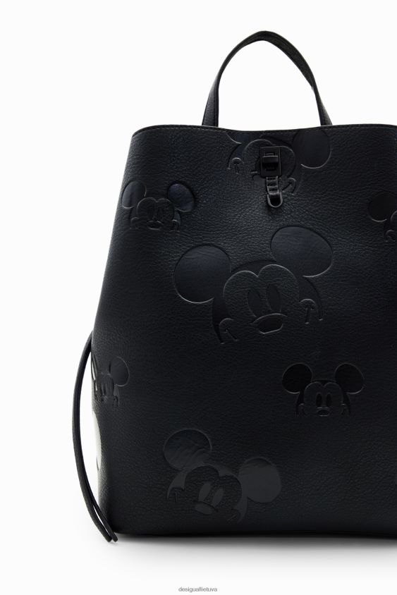 Desigual moterys vidutinio dydžio peliuko Mikio kuprinė priedas S606BV1287