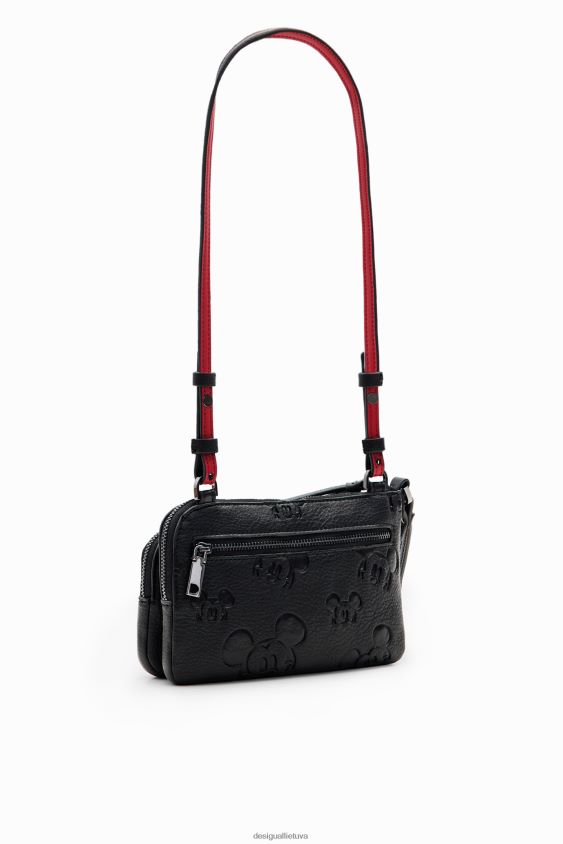 Desigual moterys „Mickey Mouse“ piniginės išmaniojo telefono maišelis priedas S606BV1251