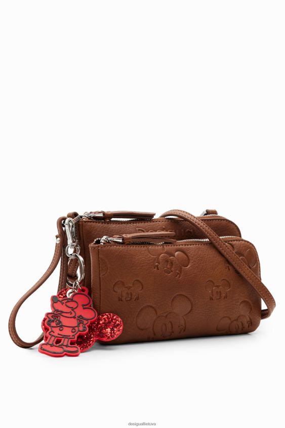 Desigual moterys „Mickey Mouse“ piniginės išmaniojo telefono maišelis priedas S606BV1270