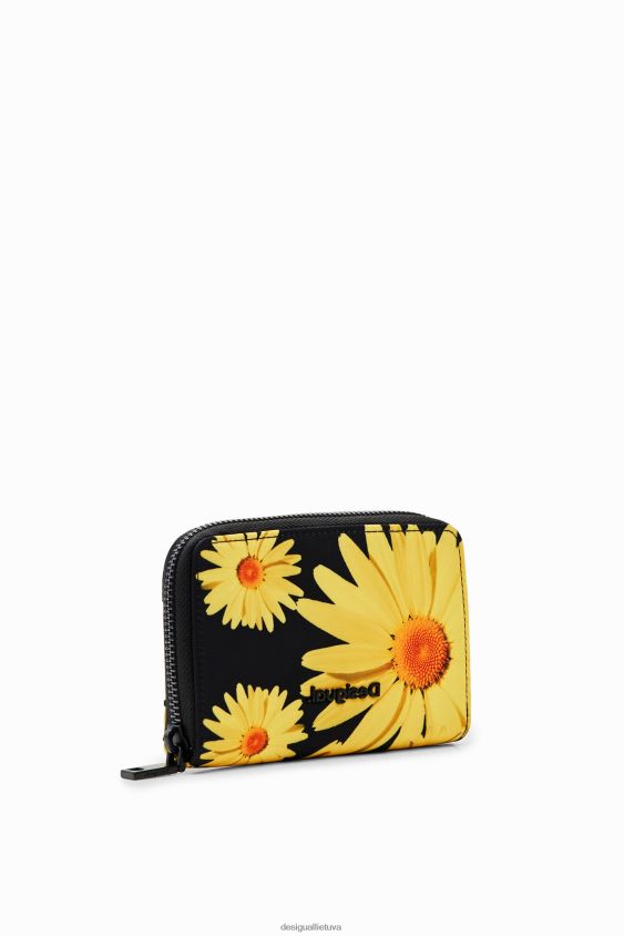 Desigual moterys m. christian Lacroix maža gėlių piniginė priedas S606BV530