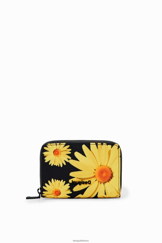 Desigual moterys m. christian Lacroix maža gėlių piniginė priedas S606BV530