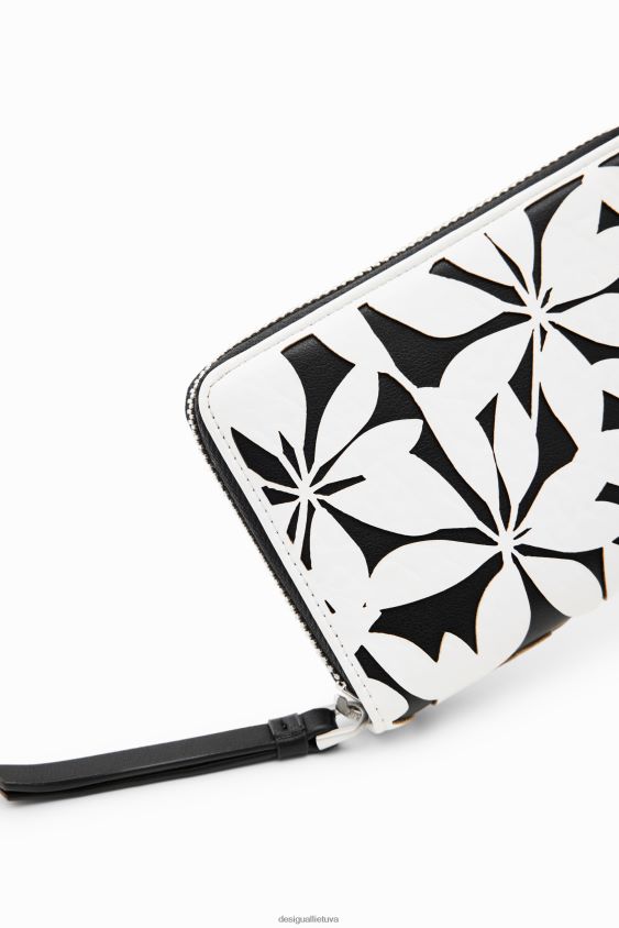 Desigual moterys maža gėlėta piniginė priedas S606BV1327