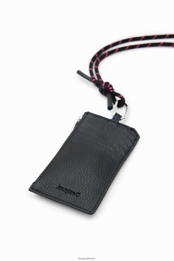 Desigual moterys maža logotipo piniginė priedas S606BV1201