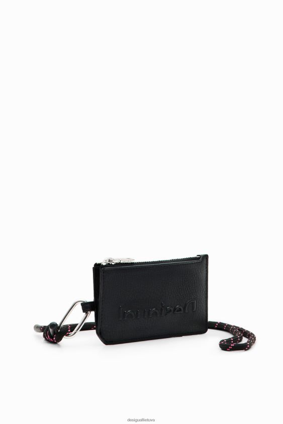 Desigual moterys maža logotipo piniginė priedas S606BV1201