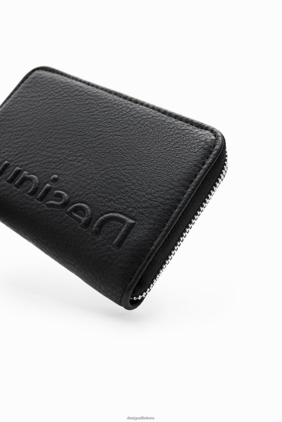 Desigual moterys maža piniginė su puse logotipo priedas S606BV1253