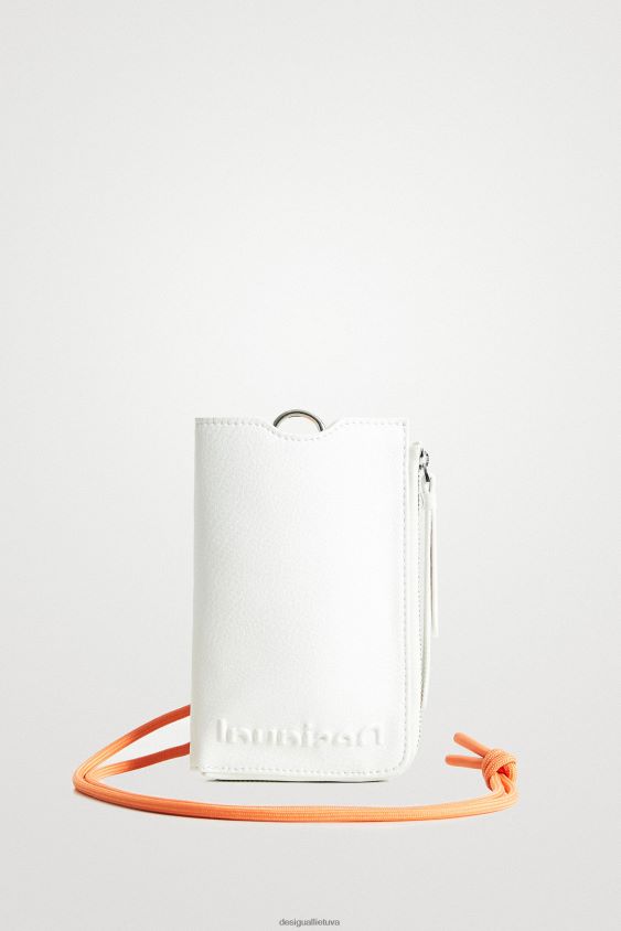 Desigual moterys mažas telefono dėklas su logotipu priedas S606BV1058