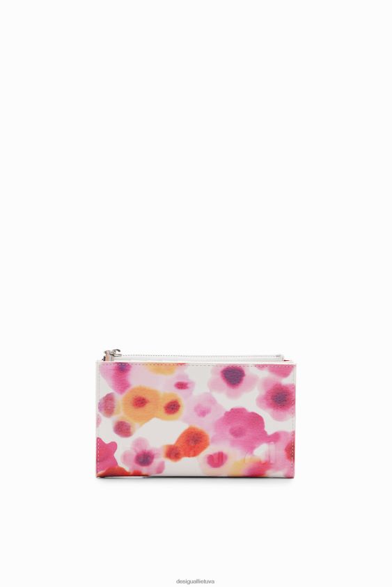 Desigual moterys vidutinio dydžio gėlėta piniginė priedas S606BV1335