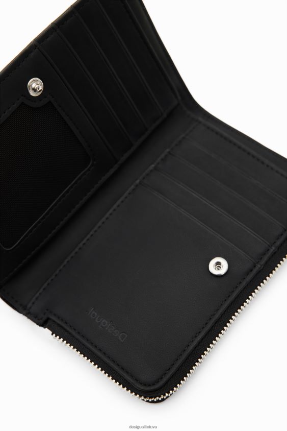 Desigual moterys vidutinio dydžio gėlių piniginė priedas S606BV1211