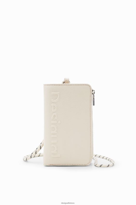 Desigual moterys vidutinio dydžio piniginė su dirželiu priedas S606BV1233