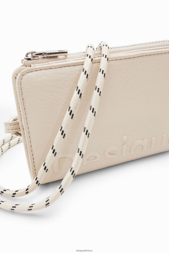 Desigual moterys vidutinio dydžio piniginė su dirželiu priedas S606BV1233