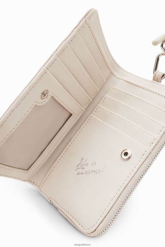 Desigual moterys vidutinio dydžio piniginė su dirželiu priedas S606BV1233