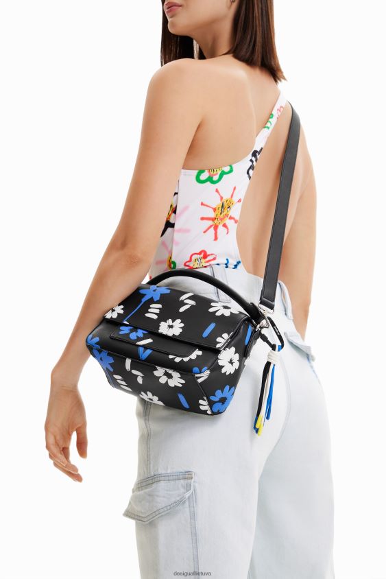 Desigual moterys maža gėlėta rankinė priedas S606BV642