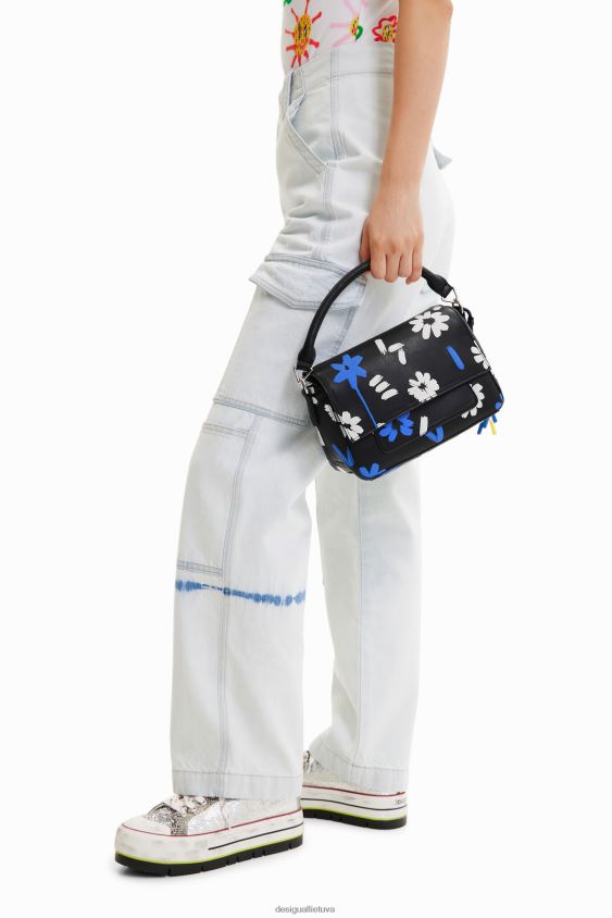 Desigual moterys maža gėlėta rankinė priedas S606BV642