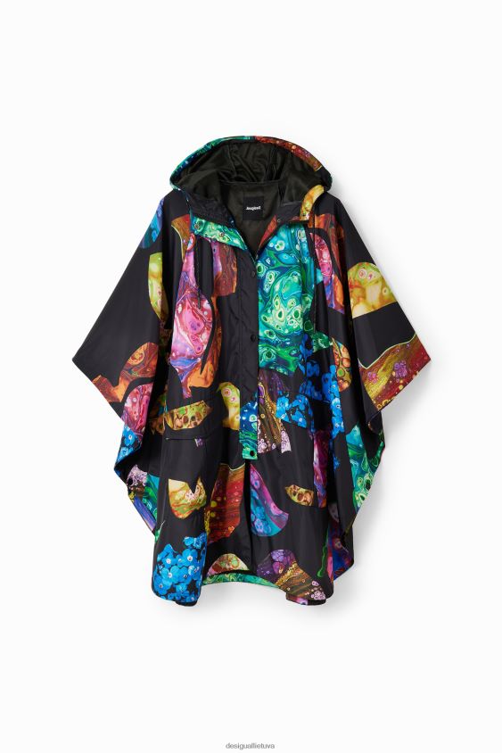 Desigual moterys m. christian Lacroix lietpaltis su gobtuvu priedas S606BV1445