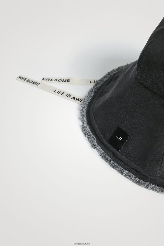 Desigual moterys džinsinė plačiabrylė skrybėlė priedas S606BV1416