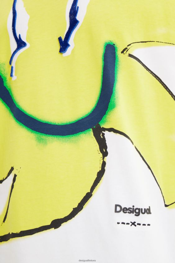 Desigual vyrų meniški saulės marškinėliai apranga S606BV1635
