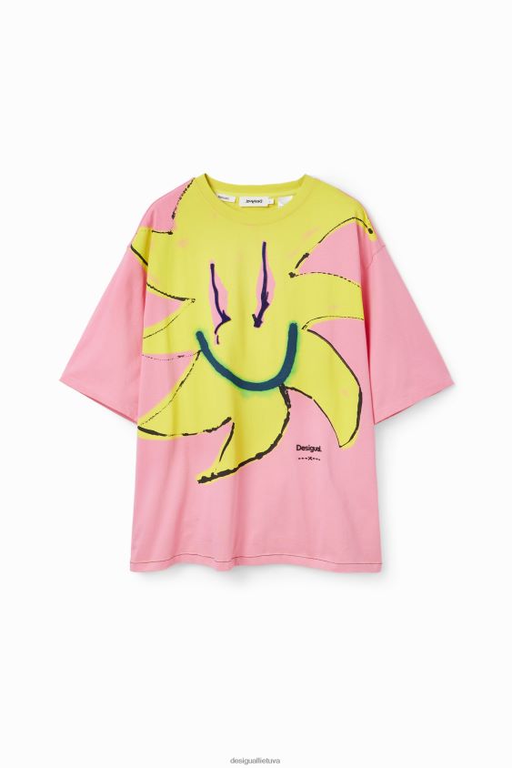 Desigual vyrų meniški saulės marškinėliai apranga S606BV1684